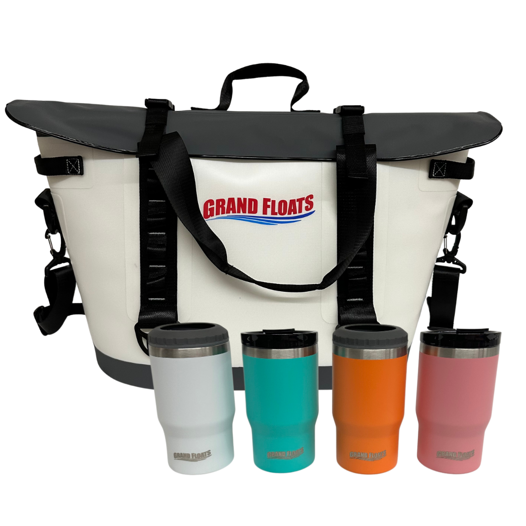 Cooler Koozie Combo – Grand Floats